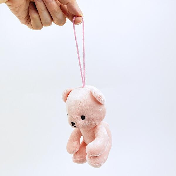 クマアンドベアープロデュース 推しハグベア ぬいぐるみ (ピンク) テディベア ストラップ 缶バッジ 商品画像5：キャラグッズPERFECT WORLD TOKYO