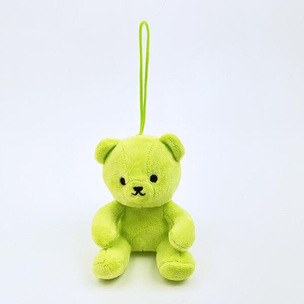 クマアンドベアープロデュース 推しハグベア ぬいぐるみ (グリーン) テディベア ストラップ 缶バッジ 商品画像2：キャラグッズPERFECT WORLD TOKYO