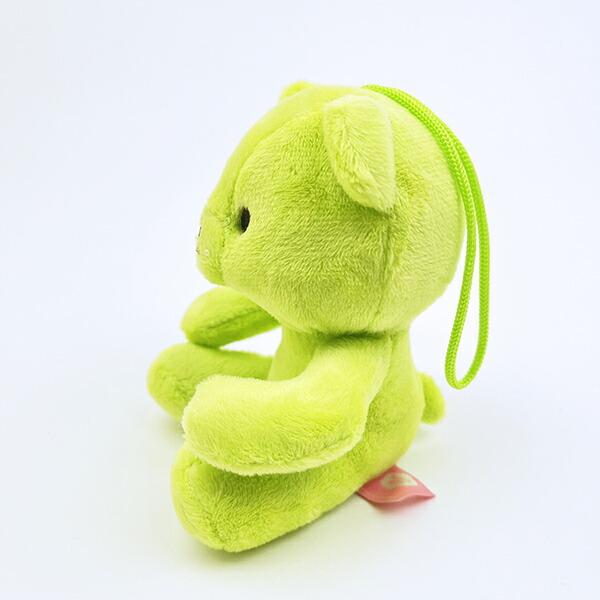 クマアンドベアープロデュース 推しハグベア ぬいぐるみ (グリーン) テディベア ストラップ 缶バッジ 商品画像3：キャラグッズPERFECT WORLD TOKYO