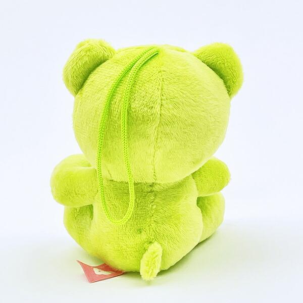 クマアンドベアープロデュース 推しハグベア ぬいぐるみ (グリーン) テディベア ストラップ 缶バッジ 商品画像4：キャラグッズPERFECT WORLD TOKYO