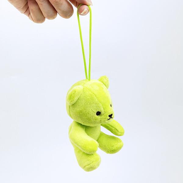 クマアンドベアープロデュース 推しハグベア ぬいぐるみ (グリーン) テディベア ストラップ 缶バッジ 商品画像5：キャラグッズPERFECT WORLD TOKYO