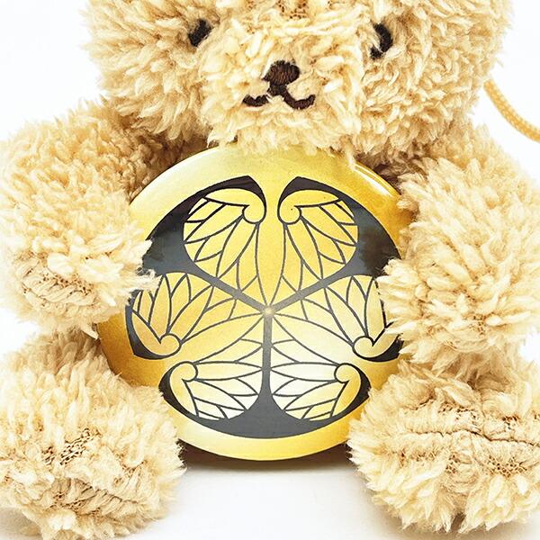 家紋ベア 徳川家康 徳川家 徳川葵 葵紋 クマアンドベアー 歴史 戦国 kuma and bear 歴史ベアシリーズ 商品画像6：キャラグッズPERFECT WORLD TOKYO