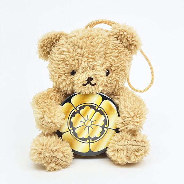 家紋ベア 織田信長 織田家 織田木瓜紋 クマアンドベアー 歴史 戦国 kuma and bear 歴史ベアシリーズ 商品画像5：キャラグッズPERFECT WORLD TOKYO