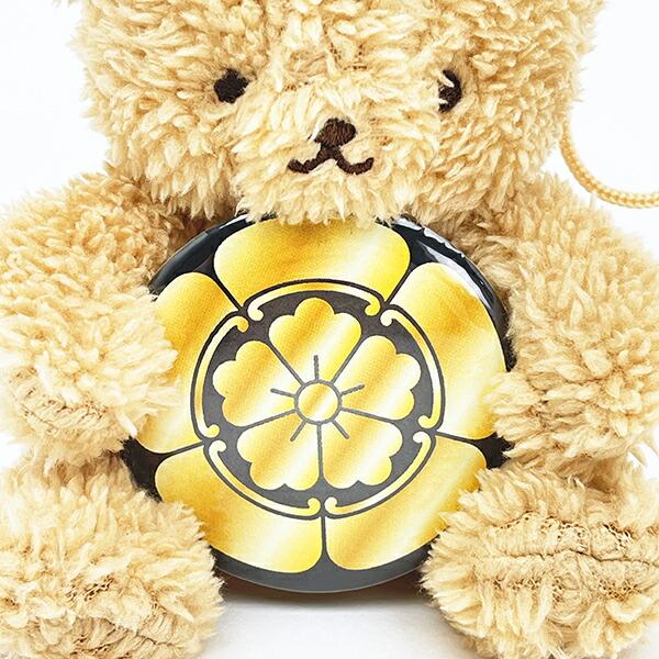 家紋ベア 織田信長 織田家 織田木瓜紋 クマアンドベアー 歴史 戦国 kuma and bear 歴史ベアシリーズ 商品画像6：キャラグッズPERFECT WORLD TOKYO
