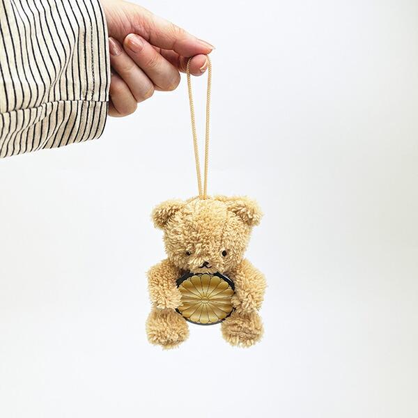 家紋ベア 菊花紋章【十六葉八重表菊】クマアンドベアー 歴史 戦国 kuma and bear 歴史ベアシリーズ 商品画像9：キャラグッズPERFECT WORLD TOKYO