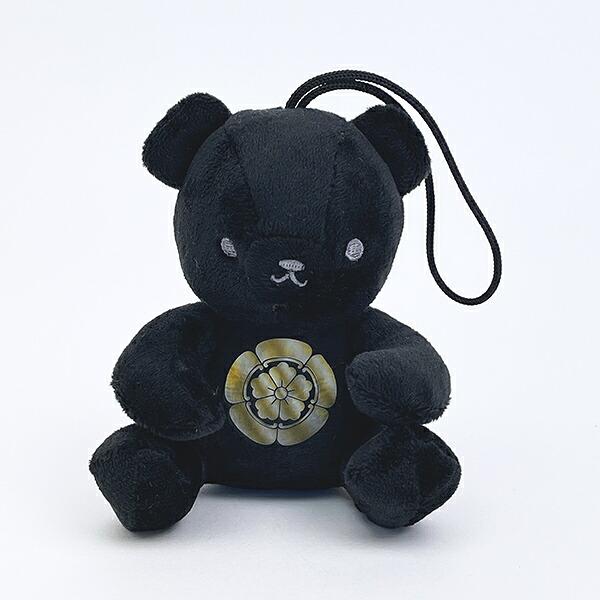 家紋シリーズ 漆黒の歴史ベア 織田信長 織田家 織田木瓜紋 クマアンドベアー ･･･