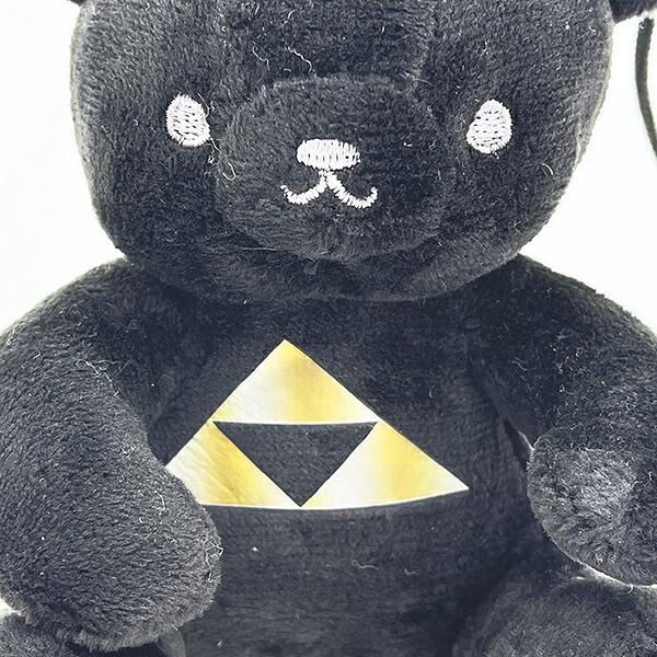家紋シリーズ 漆黒の歴史ベア 北条氏康 北条家 三つ鱗 クマアンドベアー 歴史 戦国 kuma and bear 歴史ベアシリーズ 商品画像2：キャラグッズPERFECT WORLD TOKYO