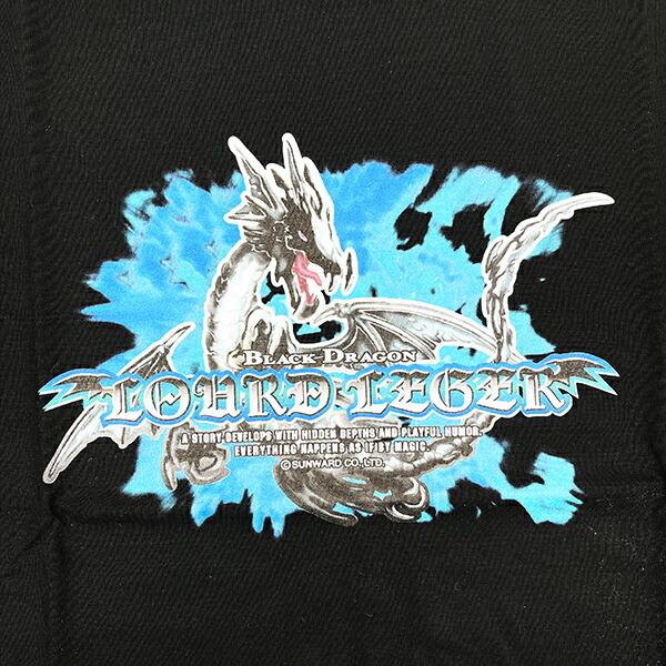 家庭科のドラゴン ブラックドラゴン ルールレジェ Tシャツ 黒 アパレル 商品画像2：キャラグッズPERFECT WORLD TOKYO
