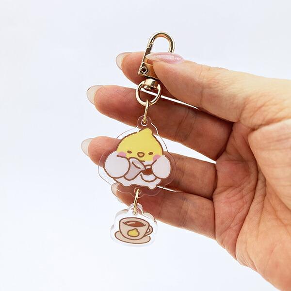 MUFFIN CORAER マフィンコーナー 2連アクリルキーホルダー DEVYEGG 商品画像3：キャラグッズPERFECT WORLD TOKYO