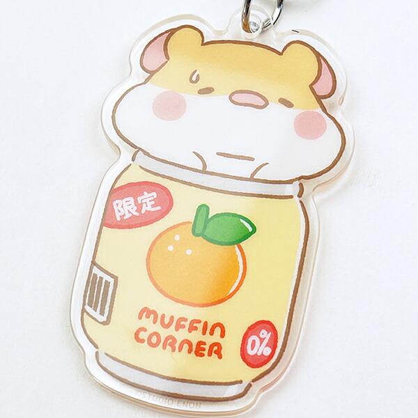 MUFFIN CORAER マフィンコーナー アクリルキーホルダー 缶 MUFFINMARU コンビニシリーズ 商品画像2：キャラグッズPERFECT WORLD TOKYO