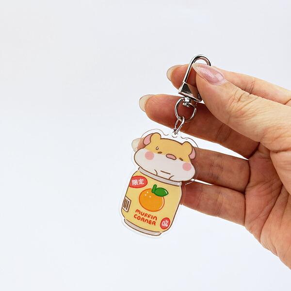 MUFFIN CORAER マフィンコーナー アクリルキーホルダー 缶 MUFFINMARU コンビニシリーズ 商品画像3：キャラグッズPERFECT WORLD TOKYO