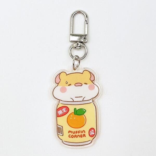 MUFFIN CORAER マフィンコーナー アクリルキーホルダー 缶 MUFFINMARU コンビ･･･