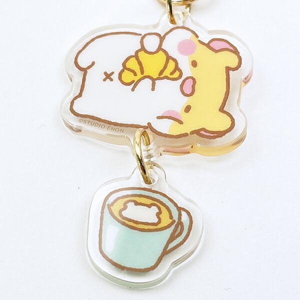 MUFFIN CORAER マフィンコーナー 2連アクリルキーホルダー クロワッサン MUFFINMARU 商品画像2：キャラグッズPERFECT WORLD TOKYO