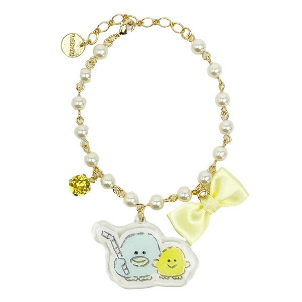 ほわころくらぶ パールチェーンの2WAYチャーム＆ブレスレット イエロー アクセサリー 商品画像1：キャラグッズPERFECT WORLD TOKYO