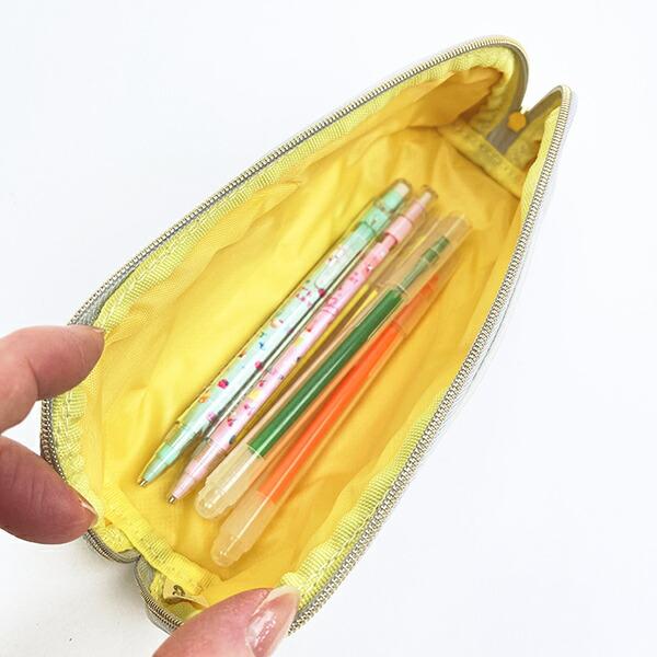 コジコジ ペンケース グレー 筆箱 文具 商品画像5：キャラグッズPERFECT WORLD TOKYO