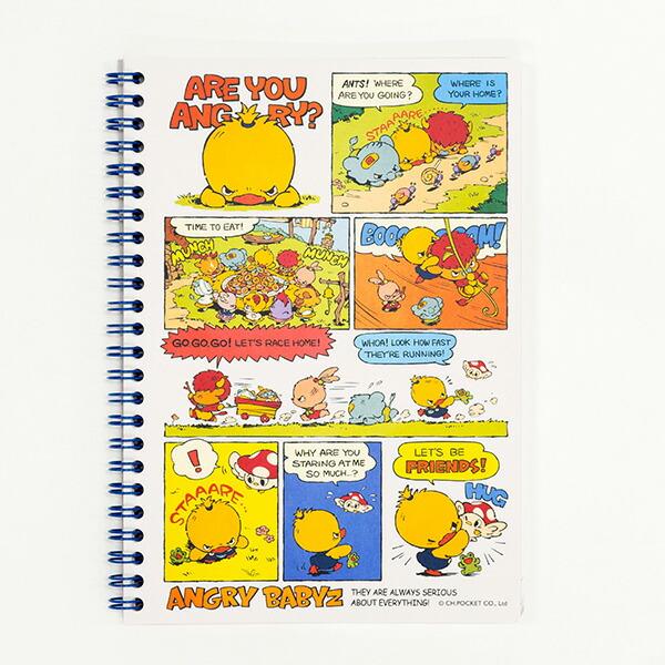 AngryBabyz アングリーベイビーズ リングノート コミック 文具 アンベビ