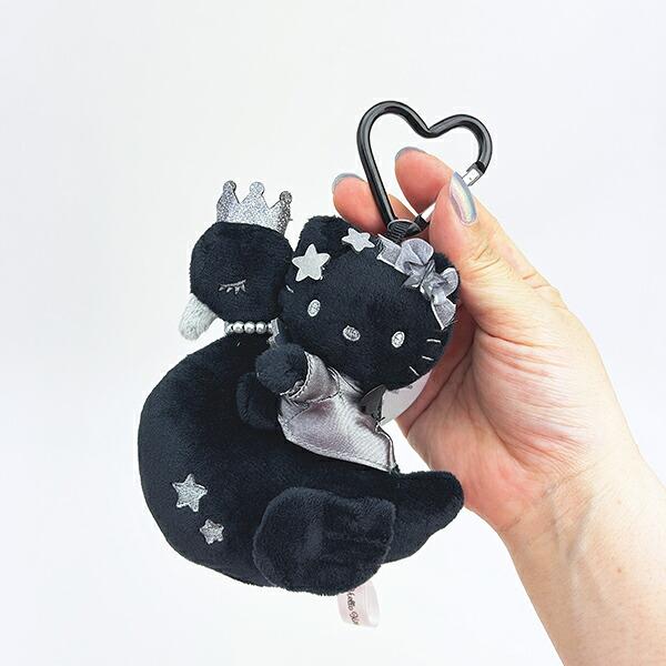 サンリオ ハローキティ プレミアムマスコットキーホルダー スワン (ブラック) Sanrio 商品画像4：キャラグッズPERFECT WORLD TOKYO