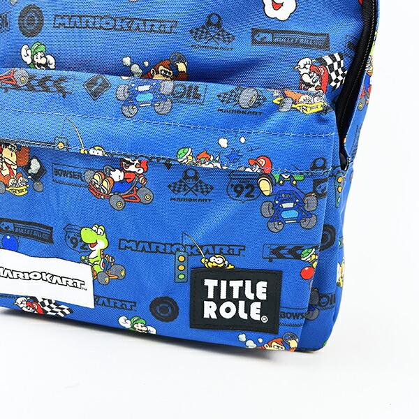 スーパーマリオ マリオカート キッズ レーシングデイパック(ネイビー) バッグ 任天堂 商品画像3：キャラグッズPERFECT WORLD TOKYO