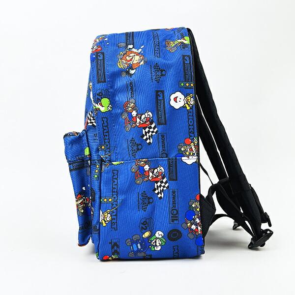 スーパーマリオ マリオカート キッズ レーシングデイパック(ネイビー) バッグ 任天堂 商品画像4：キャラグッズPERFECT WORLD TOKYO