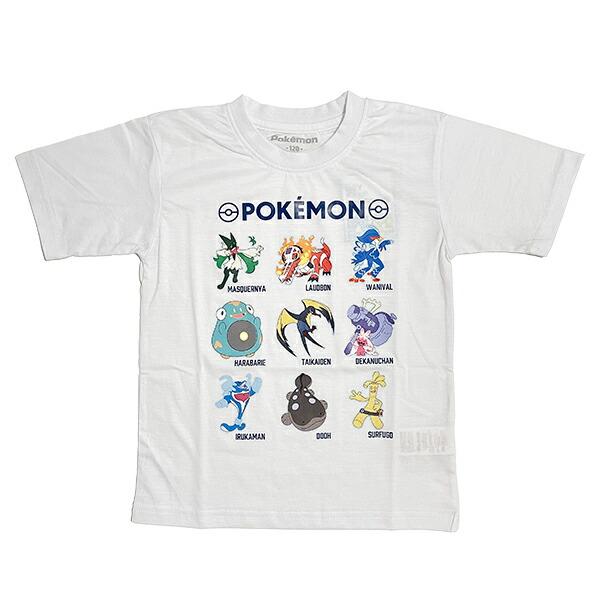 ポケットモンスター Tシャツ(130cm) パルデア地方 ホワイト キッズ ポケモン ･･･