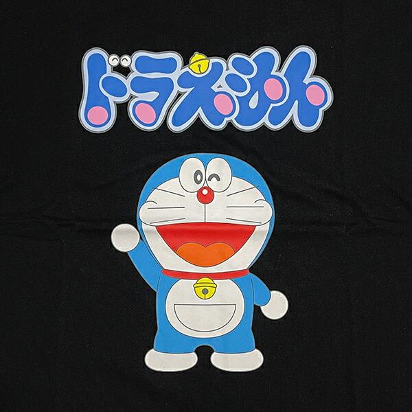 ドラえもん Tシャツ(M) ブラック アパレル 商品画像2：キャラグッズPERFECT WORLD TOKYO