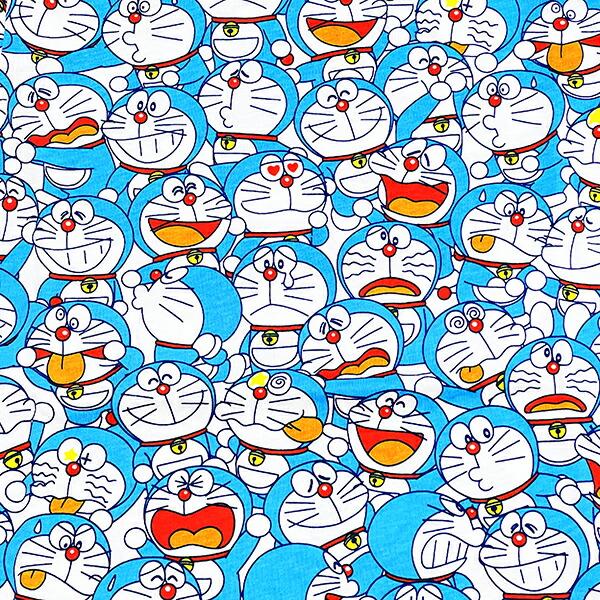 ドラえもん Tシャツ(130cm) ターコイズ アパレル キッズ 商品画像2：キャラグッズPERFECT WORLD TOKYO
