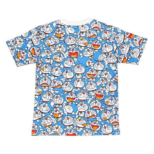 ドラえもん Tシャツ(130cm) ターコイズ アパレル キッズ 商品画像3：キャラグッズPERFECT WORLD TOKYO