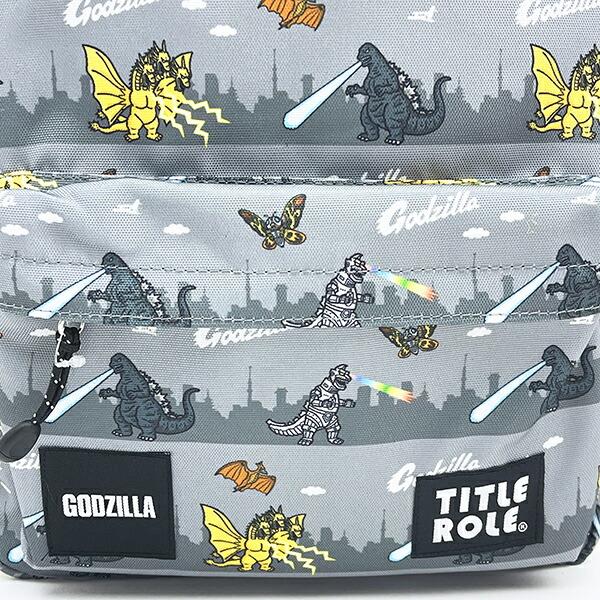 ゴジラ KIDSデイパック （グレー） リュック キッズ GOOZILLA 商品画像3：キャラグッズPERFECT WORLD TOKYO
