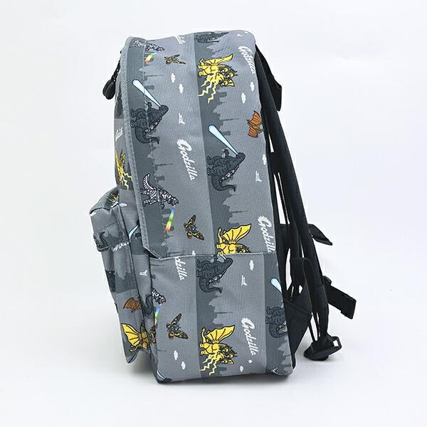 ゴジラ KIDSデイパック （グレー） リュック キッズ GOOZILLA 商品画像4：キャラグッズPERFECT WORLD TOKYO