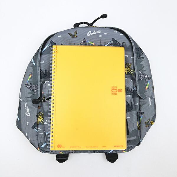 ゴジラ KIDSデイパック （グレー） リュック キッズ GOOZILLA 商品画像8：キャラグッズPERFECT WORLD TOKYO