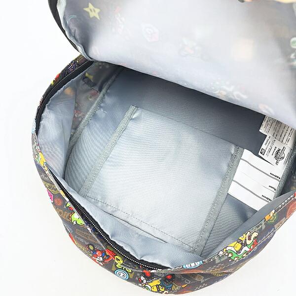 スーパーマリオ マリオカート ワールド KIDSデイパック （ブラック） リュック キッズ 任天堂 商品画像6：キャラグッズPERFECT WORLD TOKYO