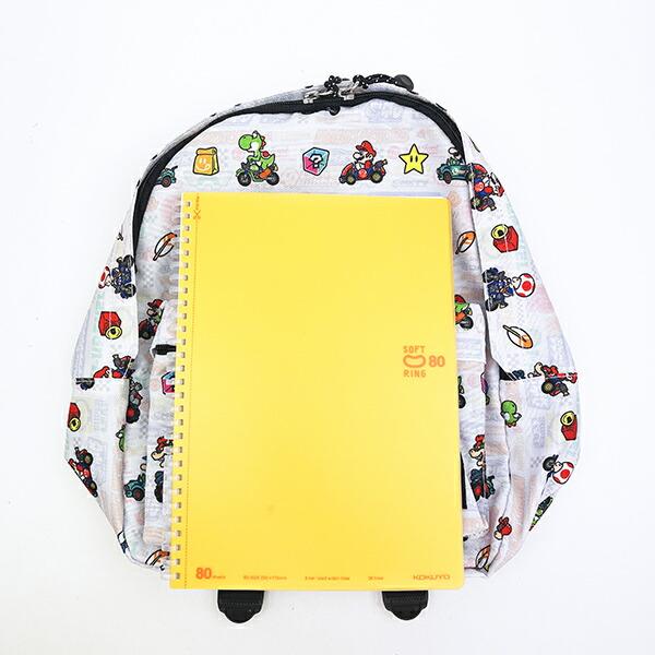 スーパーマリオ マリオカート ワールド KIDSデイパック （ホワイト） リュック キッズ 任天堂 商品画像8：キャラグッズPERFECT WORLD TOKYO