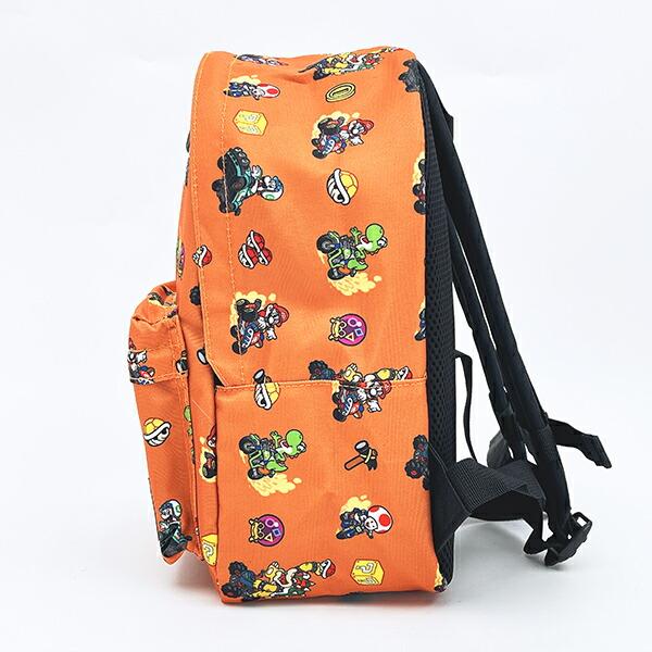スーパーマリオ マリオカート ワールド KIDSデイパック （オレンジ） リュック キッズ 任天堂 商品画像4：キャラグッズPERFECT WORLD TOKYO