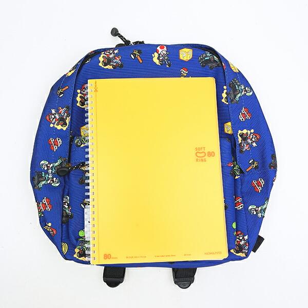 スーパーマリオ マリオカート ワールド KIDSデイパック （ネイビー） リュック キッズ 任天堂 商品画像7：キャラグッズPERFECT WORLD TOKYO