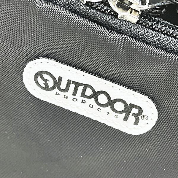 OUTDOOR PRODUCTS ラスターツイル ロゴプリントリュック ブラック アウトドアプロダクツ 商品画像3：キャラグッズPERFECT WORLD TOKYO