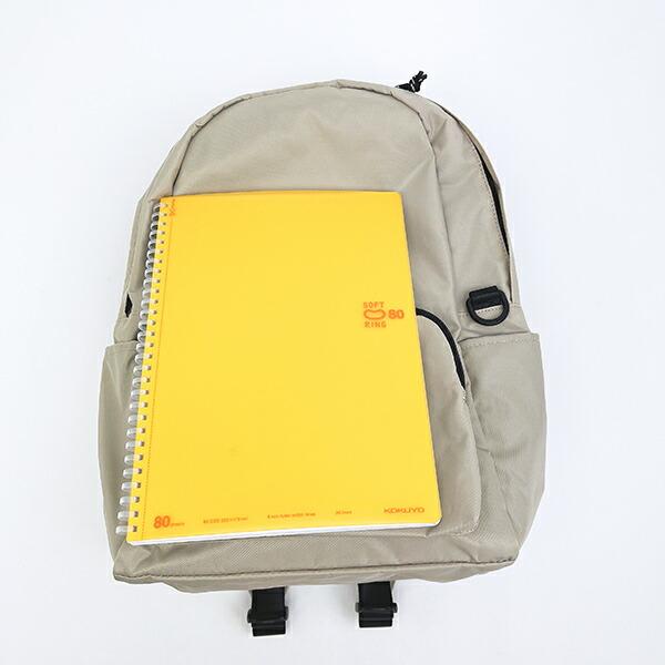 OUTDOOR PRODUCTS ラスターツイル ロゴプリントリュック ベージュ アウトドアプロダクツ 商品画像8：キャラグッズPERFECT WORLD TOKYO