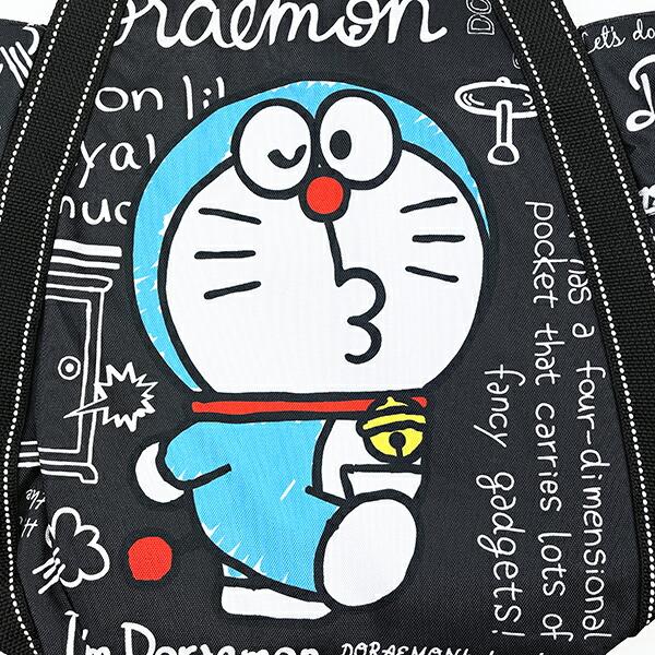 ドラえもん バルーントートバッグ ブラック 商品画像2：キャラグッズPERFECT WORLD TOKYO