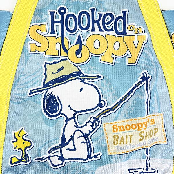 スヌーピー バルーントートバッグ (釣り) SNOOPY 商品画像2：キャラグッズPERFECT WORLD TOKYO
