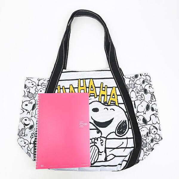スヌーピー バルーントートバッグ (笑顔) SNOOPY 商品画像3：キャラグッズPERFECT WORLD TOKYO