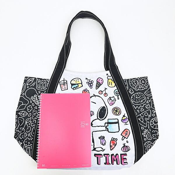 スヌーピー バルーントートバッグ (食べ物) SNOOPY 商品画像3：キャラグッズPERFECT WORLD TOKYO