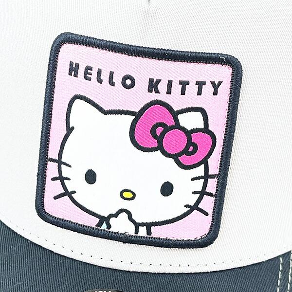 サンリオ ハローキティ キャップ (グレー) 帽子 アパレル Sanrio 商品画像2：キャラグッズPERFECT WORLD TOKYO