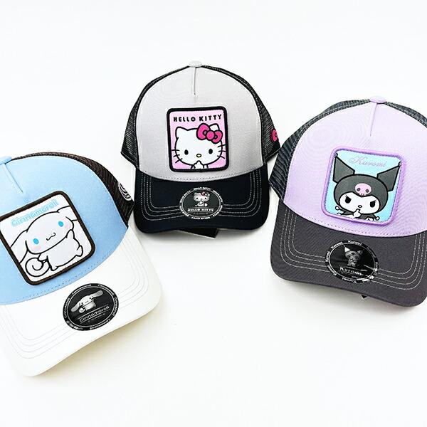 サンリオ ハローキティ キャップ (グレー) 帽子 アパレル Sanrio 商品画像6：キャラグッズPERFECT WORLD TOKYO