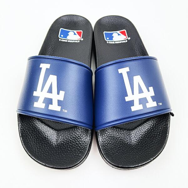 MLB(メジャーリーグ) ドジャース シャワーサンダル (28cm) ブラック 商品画像2：キャラグッズPERFECT WORLD TOKYO