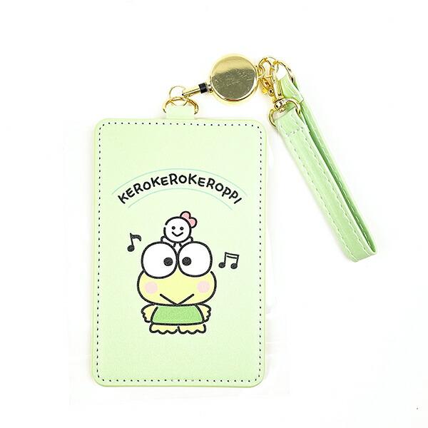 サンリオ けろけろけろっぴ パスケース (グリーン) 定期入れ  Sanrio