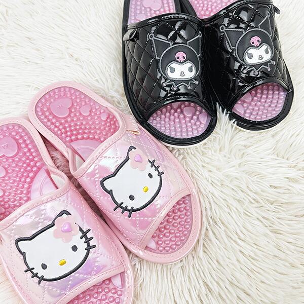 サンリオ ハローキティ 健康サンダルキルト(M) スリッパ 日本製 Sanrio 商品画像6：キャラグッズPERFECT WORLD TOKYO