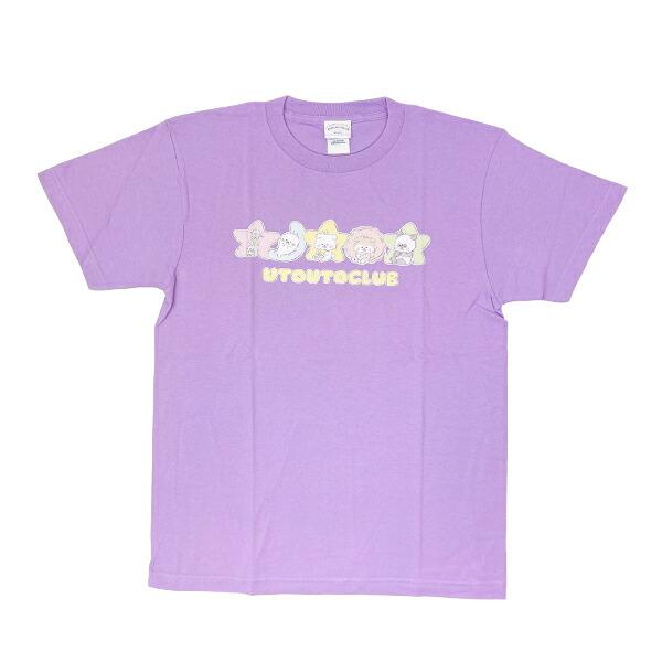 ほわころくらぶ  UTOUTOCLUB Tシャツ パープル S