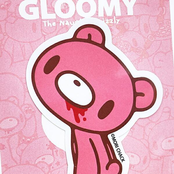 GLOOMY(グルーミー) ダイカットステッカー 横向き 文具 日本製 商品画像2：キャラグッズPERFECT WORLD TOKYO