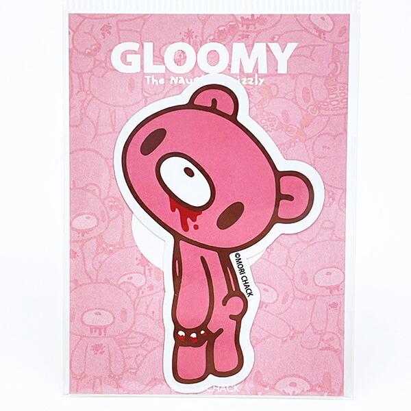 GLOOMY(グルーミー) ダイカットステッカー 横向き 文具 日本製