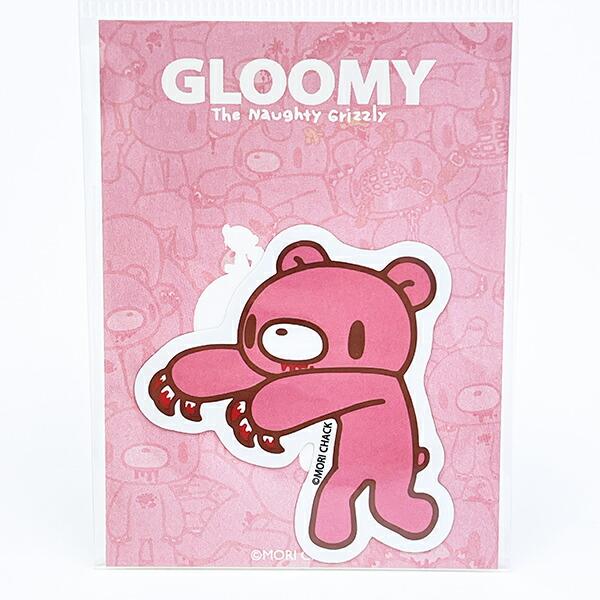 GLOOMY(グルーミー) ダイカットステッカー 待って 文具 日本製