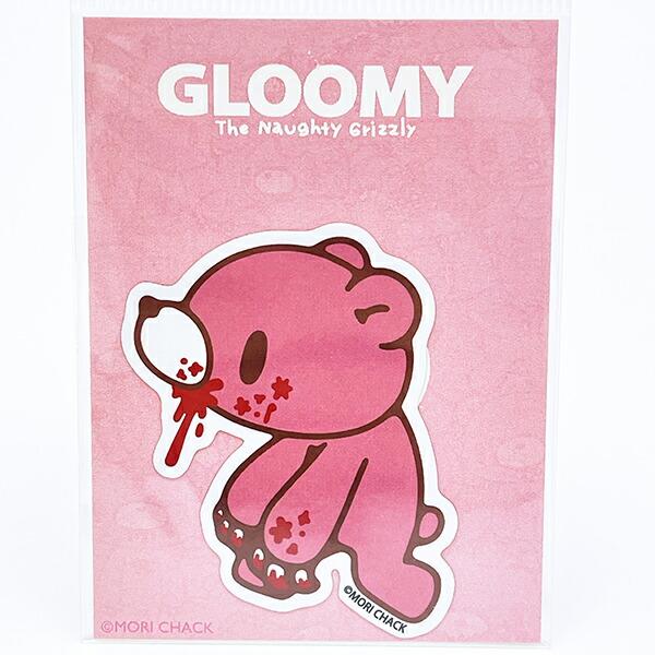 GLOOMY(グルーミー) ダイカットステッカー 歩き 文具 日本製